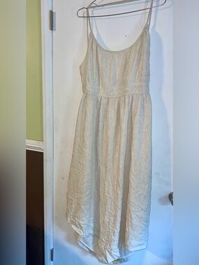 AE Tan TieBackless Midi w/pockets- XXL